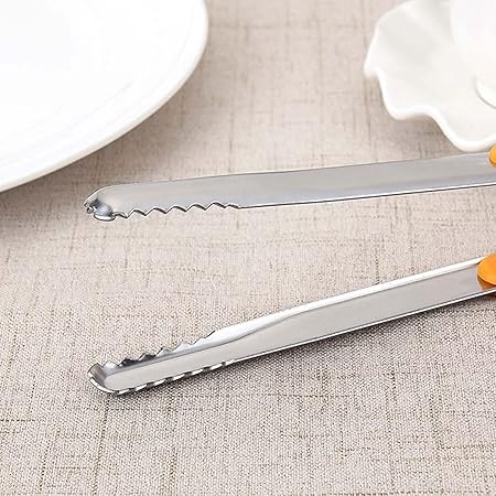 Mini Tongs Stainless Steel BBQ Tongs Barbecue Grill Food Clip Ice Tong Meat Salad Toast Bread Clamp Kitchen Accessories Tools Tongs 2 Mini Tongs Stainless Steel BBQ Tongs Barbecue Grill Food Clip Ice Tong Meat Salad Toast Bread Clamp Kitchen Accessories Tools Tongs - Image 2
