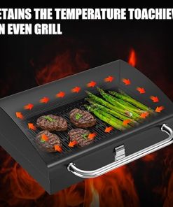 KEESHA 24 x 16 Deluxe Outdoor BBQ Grill Box, Fit All Camp Chef 16″ Cooking Systems, Perfect for 2 Burner Accessories, Compatible With Original Part Number BB90L, for TB90LW 2