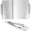 MAGICLULU BBQ Grill Set Stainless Steel Grill Pan Tongs Grilling Tools Outdoor Barbecue Accessory Easy to Clean Use