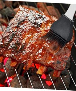 Grill Cooking Accessories Set 7pc Stainless Steel BBQ Tools Food Clip Clamp Portable Barbecue Kit Outdoor Cooking Tools 2