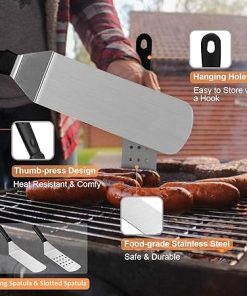 Griddle Accessories Kit 42Pcs Flat Top Grilling Tools Set with a Carry Bag Cooking 2
