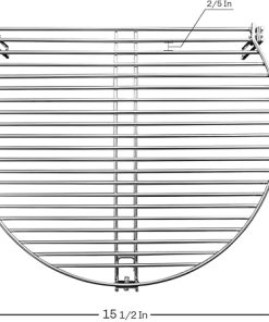 Grill Expander Rack Stack Rack – Stainless Expansion Grilling Rack, Eggspander Large & X-Large Big Green Egg, Kamado Classic Accessories, Adds 60% More Extra Grilling Space 2