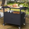 Hisencn 23″- 35″ Adjustable Ash Pan/Drip Pan for Chargriller 5050 5072 5650 2121 2123 2222 2823 2828 3070 200157 Charcoal Grills, River Charcoal Grill, Charbroil 17302056, with 2 Pack Hangers 4