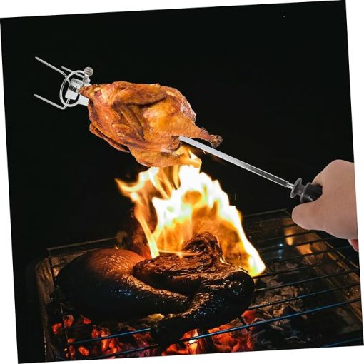 BESPORTBLE 5 Sets Versatile Cooking Fork Set Air Fryer Accessories Meat Fish Grilled Forks for Barbecue and Camping Activities - Image 2