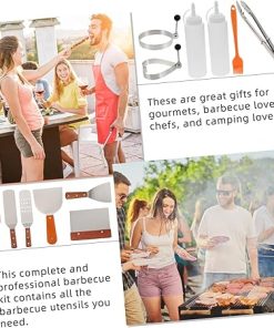 Grill Utensils Set 12pc BBQ Tools for Outdoor Home Stainless Steel Grill Accessories 2