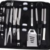 Grill Tools Set 27pc BBQ Tools Kit Storage Bag for Outdoor Camping and Party Use