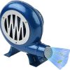 Iron Gear Popcorn Fan Manual Fan, Heavy Duty Manual Iron Gear BBQ Blower, Hand Crank Blacksmith Forge Blower, Starter Flame Exciter Tool, Outdoor Cooking Manual Air Blower Accessories(250W) 4