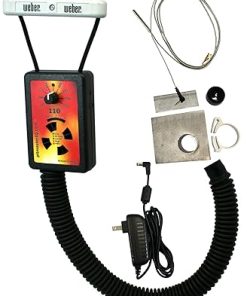 IQ110 BBQ Temperature Regulator Kit with Large Adjustable Kamado Pit Adapter 2