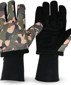 Grill Rescue Grilling Gloves 2.0- Heat-Resistant, Durable Neoprene Gloves for Safe Grilling & Cooking, One-Size-Fits-All