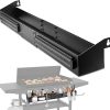 Mr. Bar-B-Q Adjustable Grilling Caddy with Extended Hook, Store All Grilling Accesories in One Place, BBQ Caddy for Outdoor BBQ, Picnic, Camping, Roller Towel Holder, Kitchen Storage Organizer Caddies 3