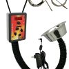 IQ120 BBQ Temperature Regulator Kit with Standard Pit Adapter for Weber Smokey Mountain, Weber Kettle and Many Other BBQ Smokers