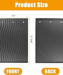 56040 56041 Cooking Griddle for Napoleon PRO 500,Prestige 500,Napoleon LEX Series BBQ Grill Accessories, Reversible Cast Iron Griddle Plate Grill Replacement Parts 2