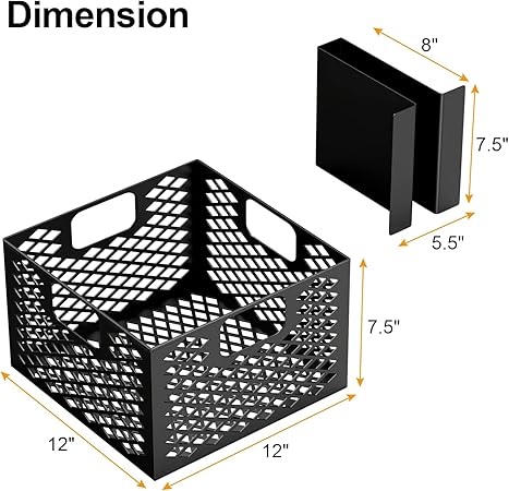 Charcoal Firebox Basket & Minion Method for Oklahoma Highland Bandera Longhorn, Charcoal Box and Latches All-in-one No Assembly Needed Porcelain Enamel(1 Basket and 2 Maze Bar Plate) 2 Charcoal Firebox Basket & Minion Method for Oklahoma Highland Bandera Longhorn, Charcoal Box and Latches All-in-one No Assembly Needed Porcelain Enamel(1 Basket and 2 Maze Bar Plate) - Image 2