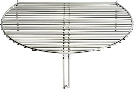 Kamado Joe Stainless Steel Grill Grate Expander to Expand Cooking Space and Indirect Cooking for Big Joe 24-inch Charcoal Grill and Smokers, Model BJ-SCS