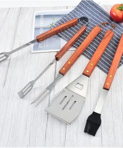 MaGiLL Outdoor BBQ Grill Tools Set Grill Spatula Tools Set Heavy Duty BBQ Grilling Accessories 2
