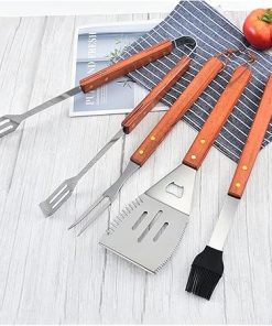 MaGiLL Outdoor BBQ Grill Tools Set Grill Spatula Tools Set Heavy Duty BBQ Grilling Accessories 2