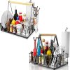 Heavy Duty BBQ Grill Set, 10-Piece Stainless Steel BBQ Tool Kit with Carrying Case for Outdoor Camping, Barbecue, and Picnic 3