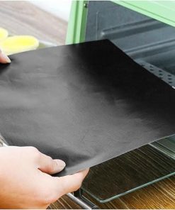 1PCS Non-stick BBQ Grill Mat Barbeque Outdoor Baking Mat Reusable Grilling Sheet Heat BBQ Cooking Kitchen Tools 40×50/33cm(50x40cm) 2