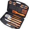 Barbecue mesh Clip,Stainless Steel Grilled Fish Clip Do Not Stain Barbecue Accessories Tool 4