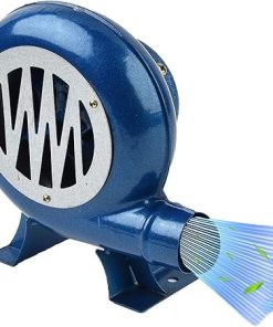 Manual Iron Gear BBQ Blower, Iron Gear Popcorn Fan Manual Fan, Hand Crank Blacksmith Forge Blower, Blower Grill Fire Starter Flame Exciter Tool, Outdoor Cooking Manual Air Blower Accessories(200W)
