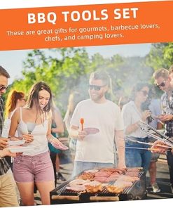 1Set Portable Tools Durable Barbecue Utensils for Outdoor Cooking for Grilling and Camping Activities Easy to Use and Handle 2