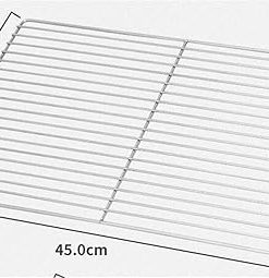 Barbecue Grilling Basket,Stainless Steel Rectangular Square Rack Tool Outdoor Appliances Supplies Oven Accessories 2