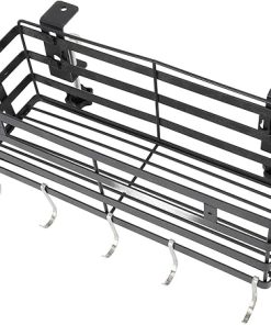 Durably Iron Griddle for Outdoor Camping Grill, with Tool Holder and Multifunctional Storage, Space Saving, for 28 36in Pans 2