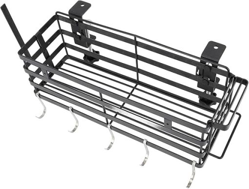 Griddle Caddy with Magnetic Tool Holder, Knife Storage, Paper Towel Holder for BBQ Accessories Organizer Rack