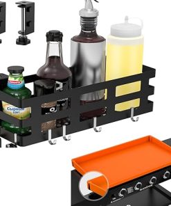 Griddle Caddy For Blackstone with 36" Silicone Griddle Cover Mat For Blackstone Bundling