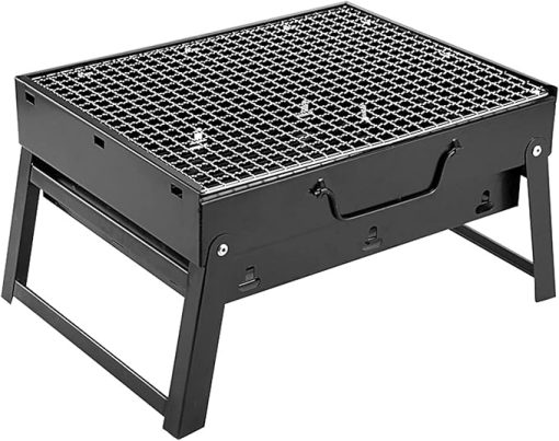 BBQ Grill Outdoor Charcoal grills Portable BBQ Grills Patio Barbecue Charcoal Grill Stove Stainless Steel Outdoor Camping Picnic Barbecue BBQ Accessories Tools