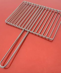 Barbecue Grilling Basket,Outdoor BBQ Tools Medium Barbecue Accessories Thickened 304 Grilled Fish Clip Stainless Steel S