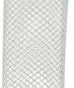 Barbecue Basket Cylinder Grill Basket Rolling Grilling Basket Portable Camping Barbecue BBQ Tools BBQ Grill Accessories with Hook Fork for Vegetables Fish (Stainless steel)