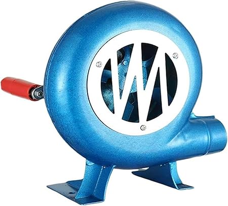 Hand Crank Blacksmith Forge Blower – Iron Gear Popcorn Fan Manual Fan, Portable Manual Fast Fire Starter, Barbecue Charcoal Grills Stove Accessories, for Outdoor Camping Cooking BBQ Air Blower(80W) Hand Crank Blacksmith Forge Blower - Iron Gear Popcorn Fan Manual Fan, Portable Manual Fast Fire Starter, Barbecue Charcoal Grills Stove Accessories, for Outdoor Camping Cooking BBQ Air Blower(80W)