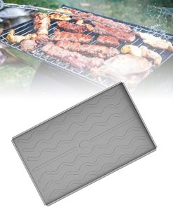 Griddle Mat BBQ Grill Mat, BBQ Grill Tool Rest, Silicone Grill Pad, Griddle Accessories for Kitchen, Cooking (36) 2