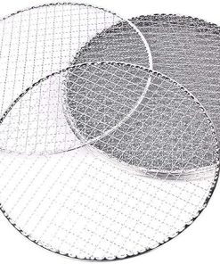 Barbecue Grilling Basket,Round Grill Net Grid Grill Grillgrill Grilled Grilled Grill Grilled Meat Screen