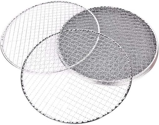 Barbecue Grilling Basket,Round Grill Net Grid Grill Grillgrill Grilled Grilled Grill Grilled Meat Screen