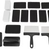 Griddle Cleaning Kit, Oil Besmirch Removal Flat Top Grill Accessories Cleaner Tool, Multifunctional Grill Cleaning Kit with Anti Hot Handle (15Pcs)