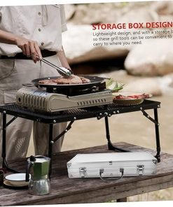 Outdoor BBQ Supplies Grill Tools Set Stainless Steel BBQ Utensils Ergonomic Design 2