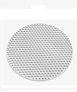 BBQ Grill Grate, BBQ Grill Mesh, Stainless Steel Round BBQ Net Grill Mesh Roast Nets Bacon Grill Tool Iron Nets Camping Barbecue Accessories Grid Rack