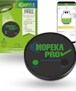 Mopeka Pro Check Universal Sensor - Bluetooth Ultrasonic Sensor for Steel Propane Tanks - Perfect for Propane Grills, Water Tanks & Campers - Water Level SensorUp to 250 Gallon Tanks