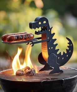 New Hot Dog Roaster,Monster Hot Dog Roaster,Funny Monster Grill,Fun Sausage Barbeque Meat Grill Accessories,Outdoor Cooking Camping Multifunctional Tool Party (All) 2