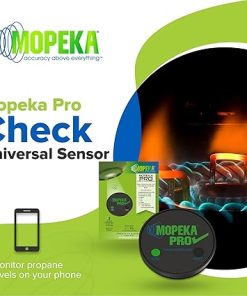 Mopeka Pro Check Universal Sensor – Bluetooth Ultrasonic Sensor for Steel Propane Tanks – Perfect for Propane Grills, Water Tanks & Campers – Water Level SensorUp to 250 Gallon Tanks 2