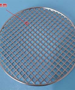 BBQ Grill Grate Non-Stick 304 Stainless Steel Barbecue Net Round BBQ Grill Net BBQ Grill Mat BBQ Grill BBQ Accessories BBQ Tools Cooking Grill Grates 2