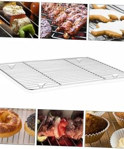 Drain Pan Baking Tray Set BBQ Tool Barbecue Grill Non-Stick Plate Outdoor BBQ Accessories 2