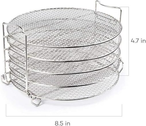 BBQ Grill Outdoor Air Fryer Accessories 5-layer grill for Dehydrator Stand Food Grade for Dehydrator Rack tand Acce - Image 2