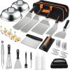 Stainless Steel Stand Holder Chicken Cooker Barbecue with Handle Chicken Roaster Grill Tools for BBQ 3