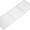 Barbecue Grilling Basket, Two Set Stainless Steel Rectangular Encrypted Barbecue Grill Wire Mesh Outdoor Barbecue Tool Grill Oven Accessories Home 4