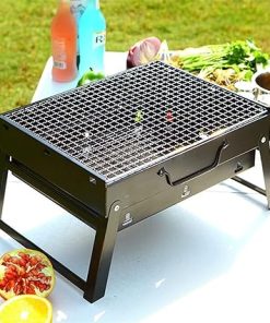 BBQ Grill Outdoor Gas grill Portable BBQ Grills Patio Barbecue Charcoal Grill Stove Stainless Steel Outdoor Camping Picnic Barbecue BBQ Accessories Tools 2