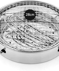 s Mini BBQ Stainless Steel BBQ Folding Barbecue Accessories Portable Kitchen Cooking Tools for Outdoor Camping 2