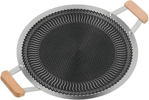 BBQ Pans Cooking Pans Grilling Tool Grilling Plate Outdoor BBQ Grilling Pans 316Stainless Steel Texture For Outdoor
